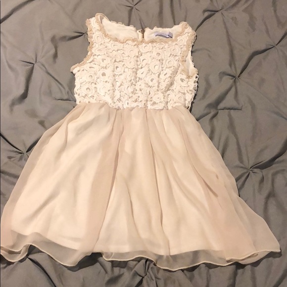 White Closet Dresses Boho Crochet Mini Dress Poshmark